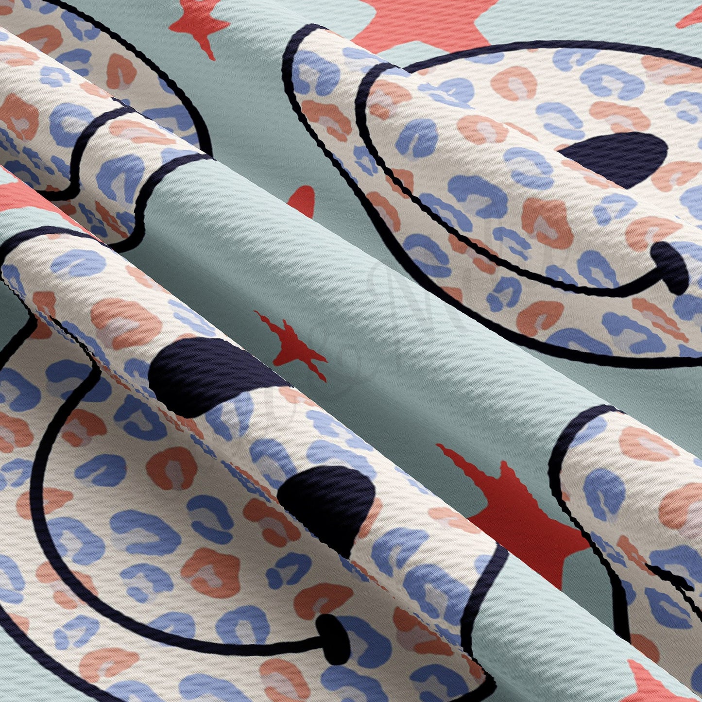 4th of July Bullet Textured Fabric AA1750