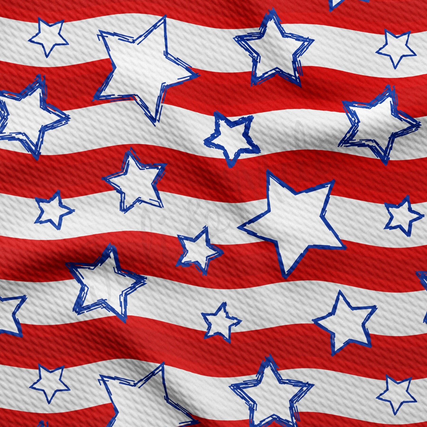 4th of July Bullet Textured Fabric AA1761