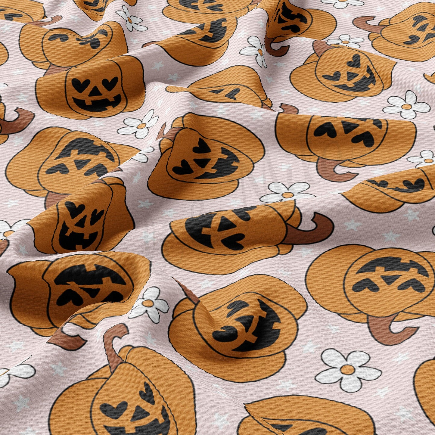 Fall Pumpkin Bullet Textured Fabric AA1768