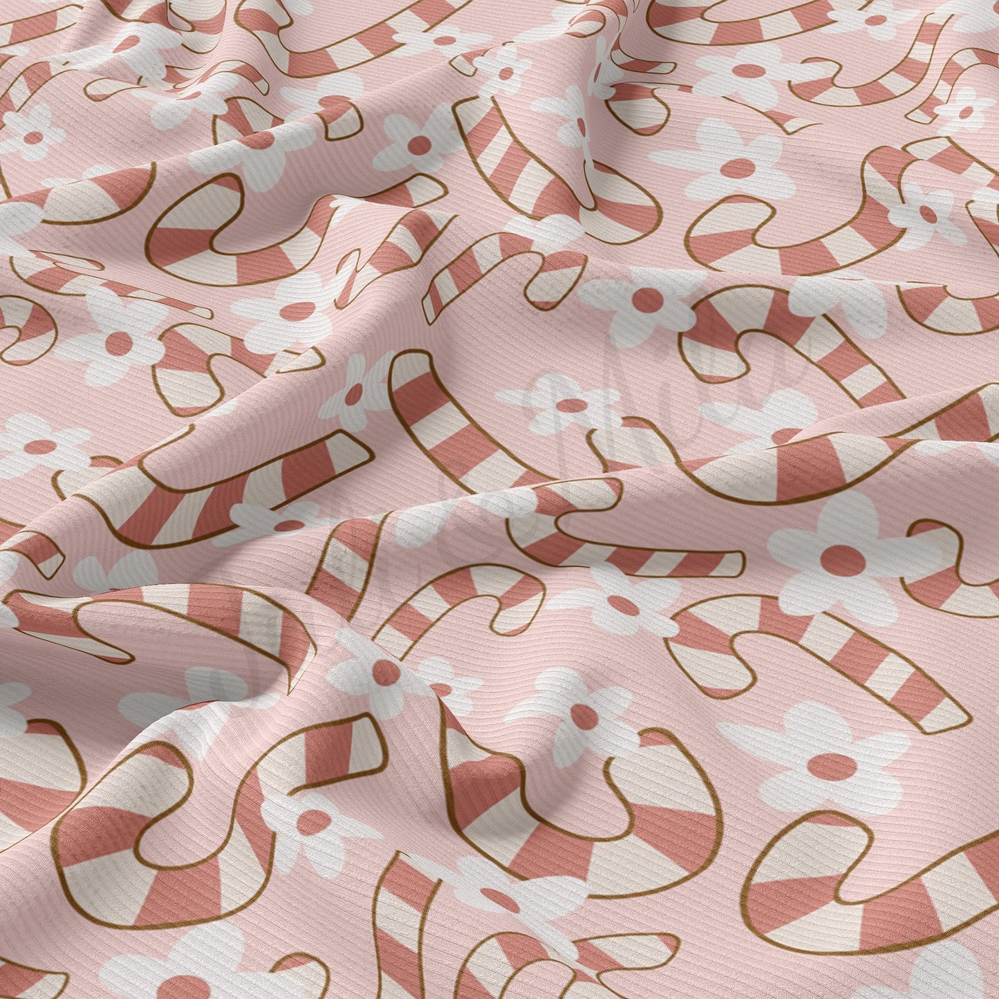 Rib Knit Fabric by the Yard Ribbed Jersey Stretchy Soft Polyester Stretch Fabric 1 Yard 4th of July RBK1725