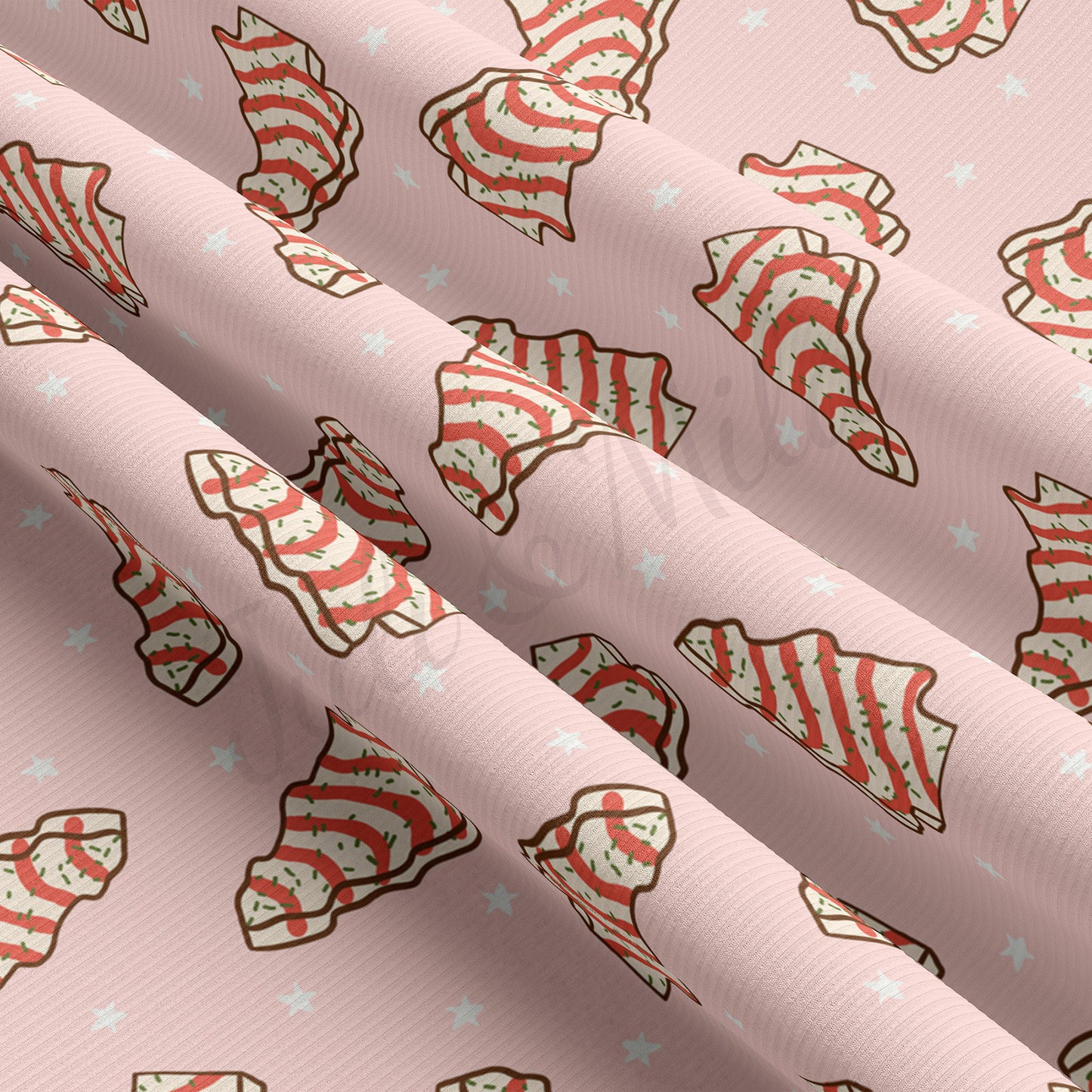 Rib Knit Fabric by the Yard Ribbed Jersey Stretchy Soft Polyester Stretch Fabric 1 Yard 4th of July RBK1731