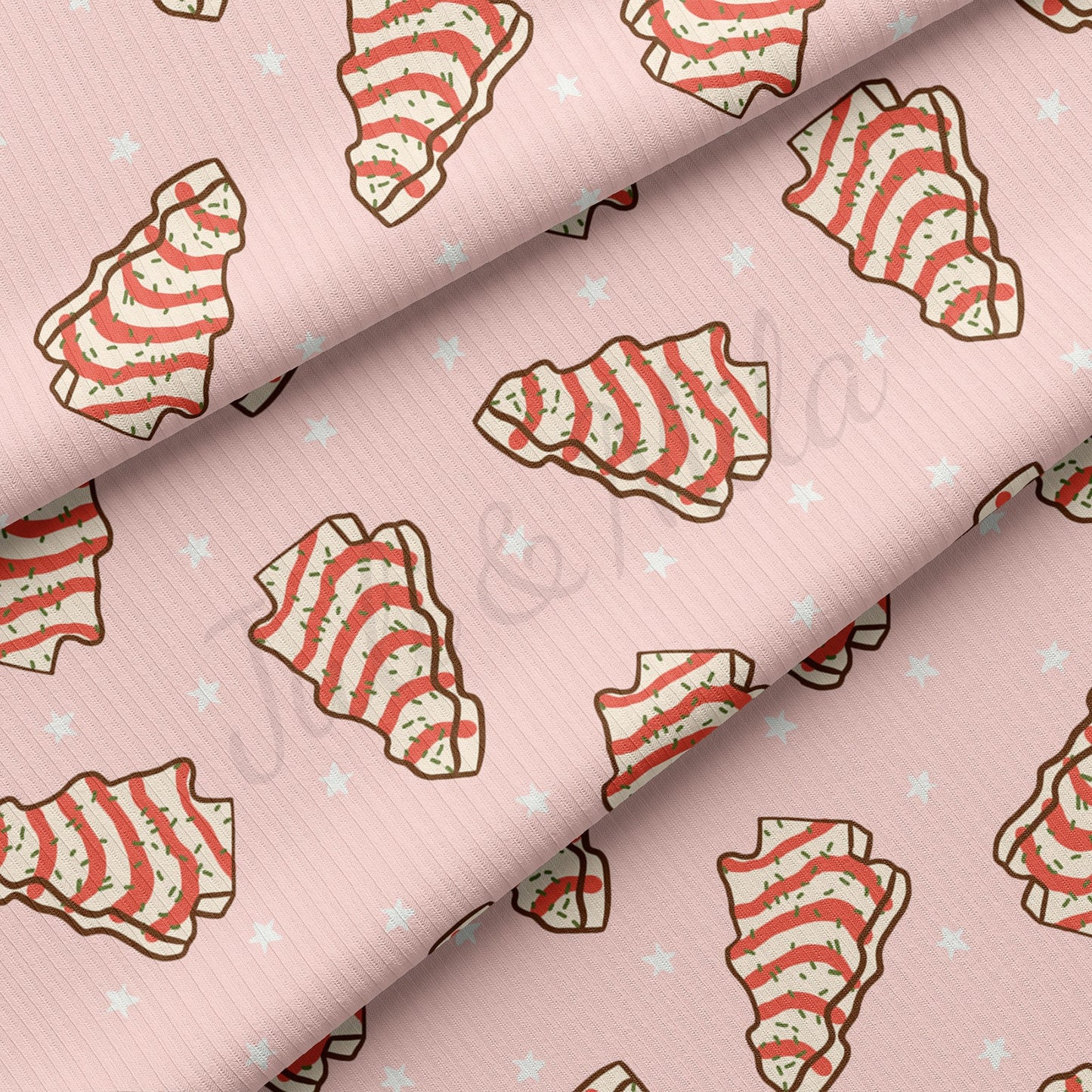 Rib Knit Fabric by the Yard Ribbed Jersey Stretchy Soft Polyester Stretch Fabric 1 Yard 4th of July RBK1731