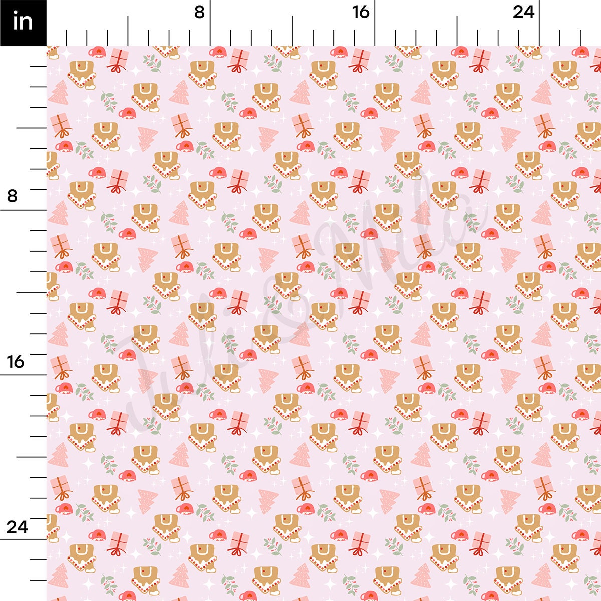 Christmas Bullet Textured Fabric AA1795