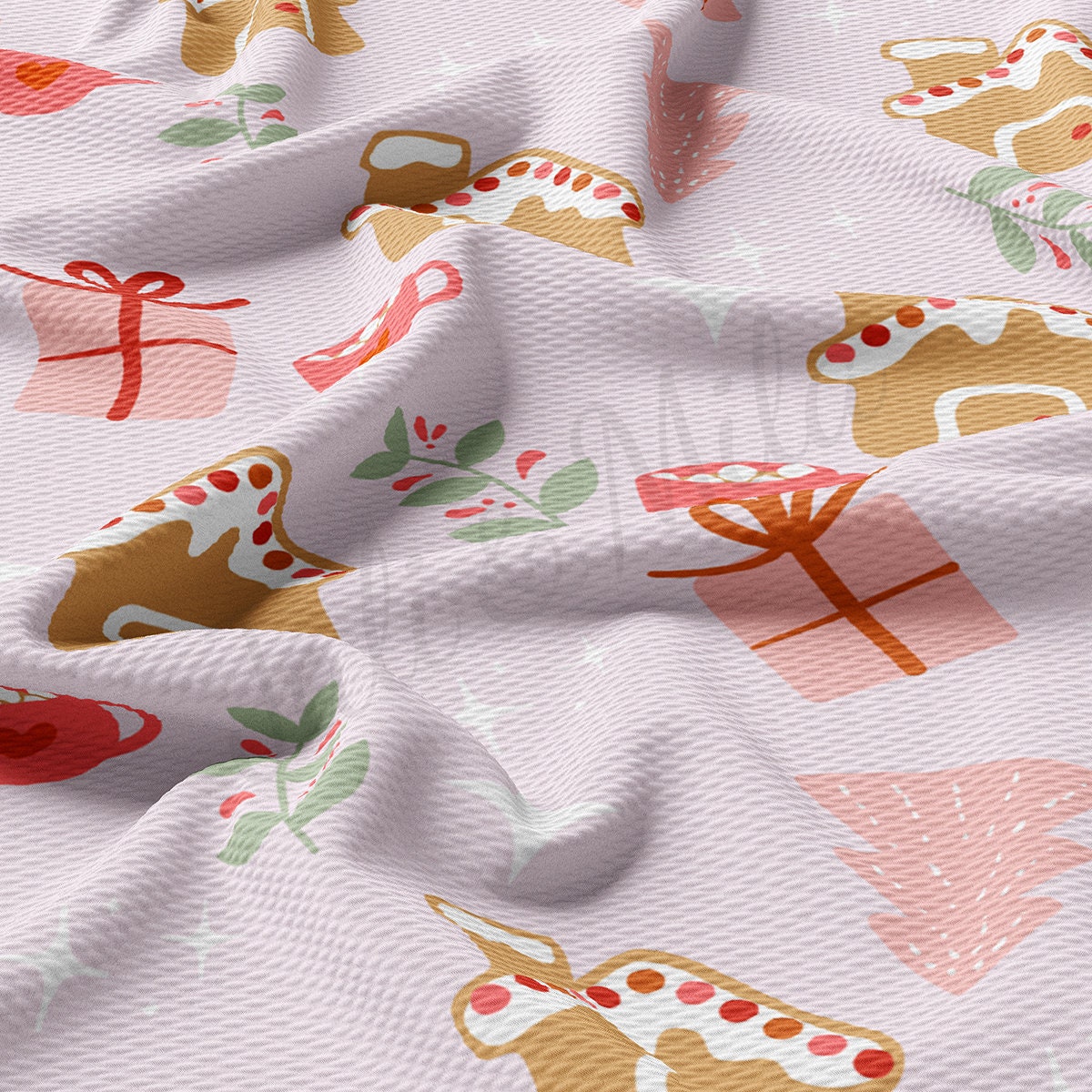 Christmas Bullet Textured Fabric AA1795