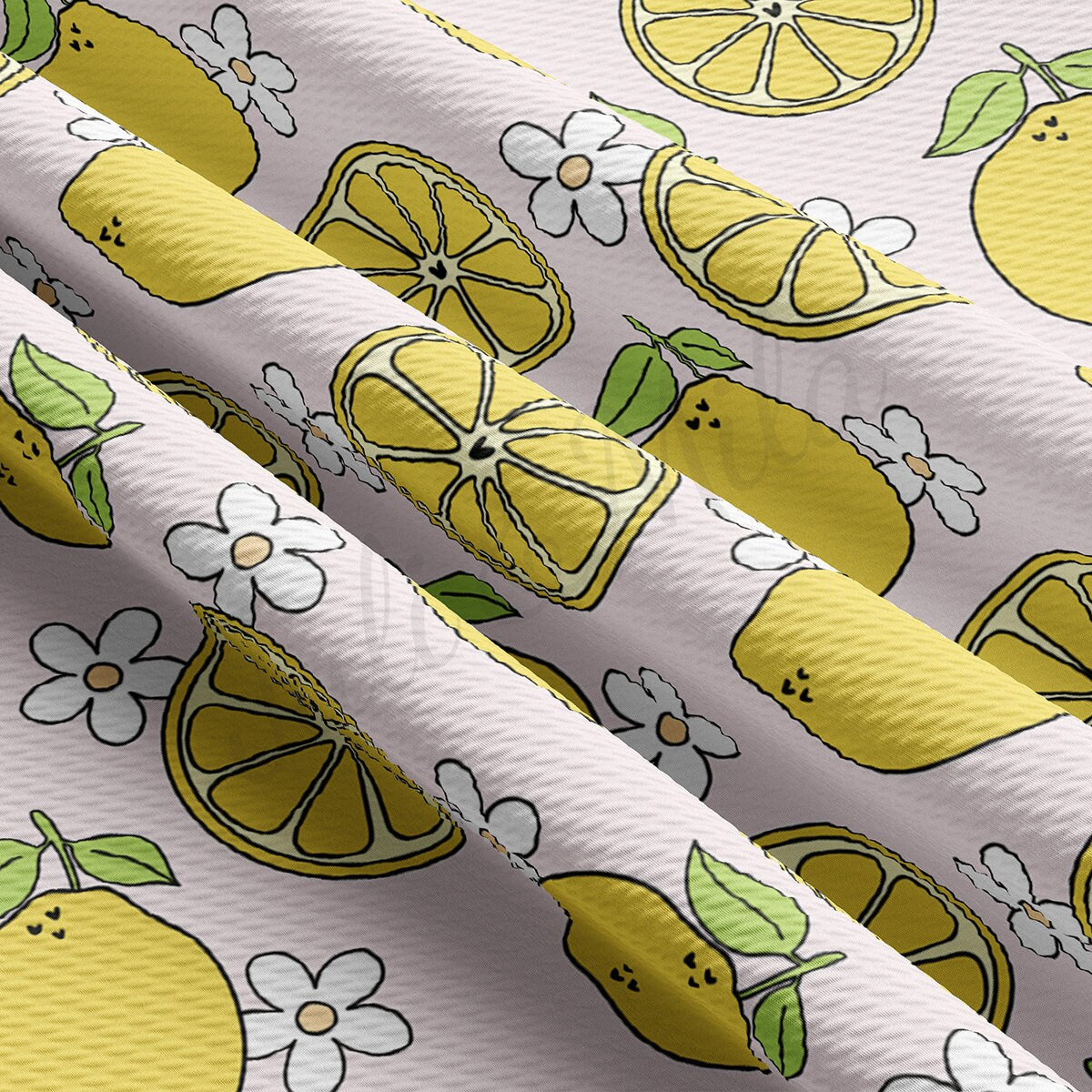 Lemon Bullet Textured Fabric AA1800