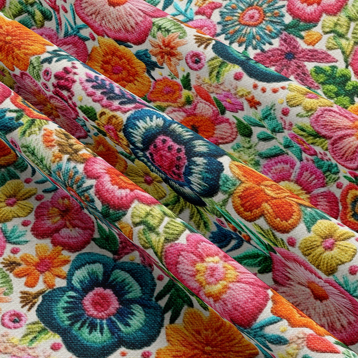 Embroidery Rib Knit Fabric RBK1801