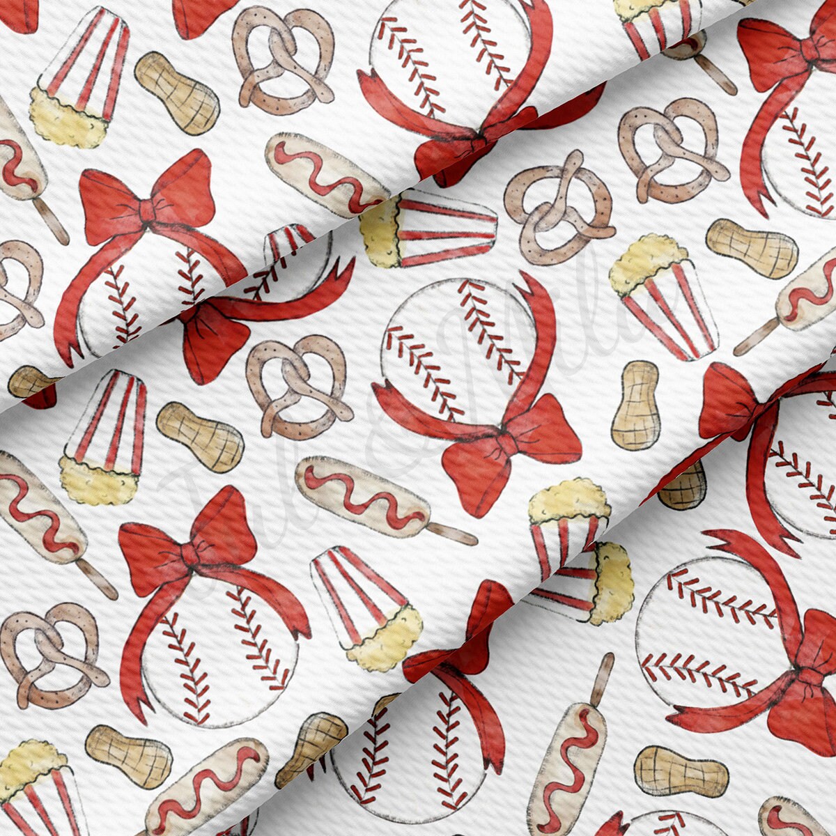 Baseball Bullet Textured Fabric AA1809