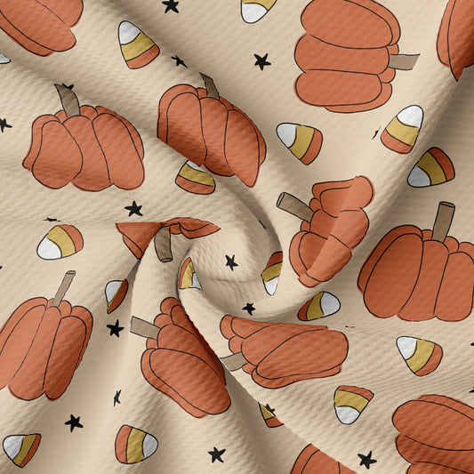 Autumn Fall Halloween Bullet Textured Fabric AA1837