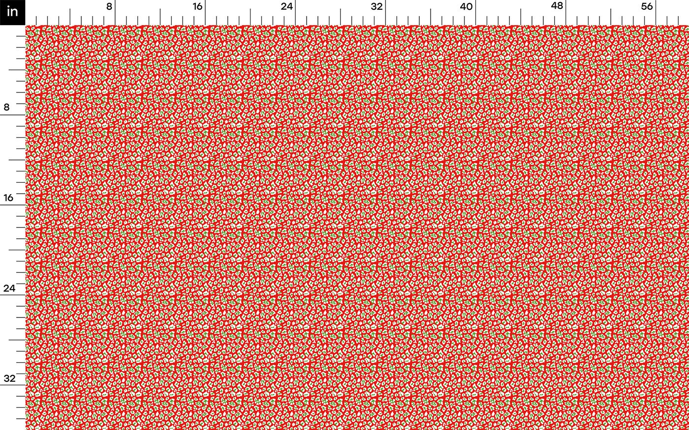 Christmas Bullet Textured Fabric AA1840