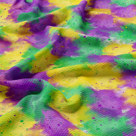 Mardi Gras Bullet Textured Fabric AA1849