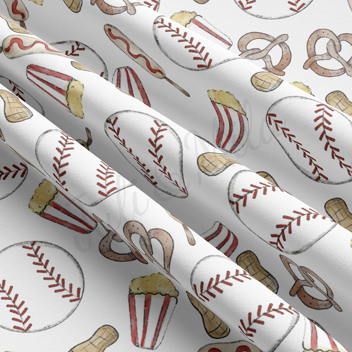 Baseball Double Brushed Polyester Fabric  DBP1810