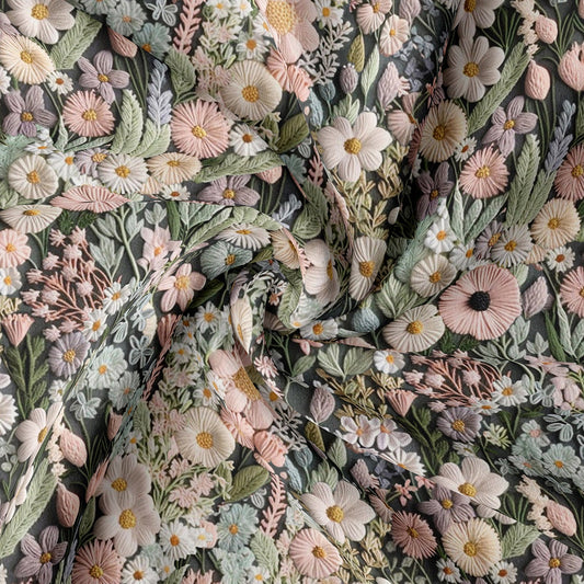 Embroidery Double Brushed Polyester Fabric DBP1818