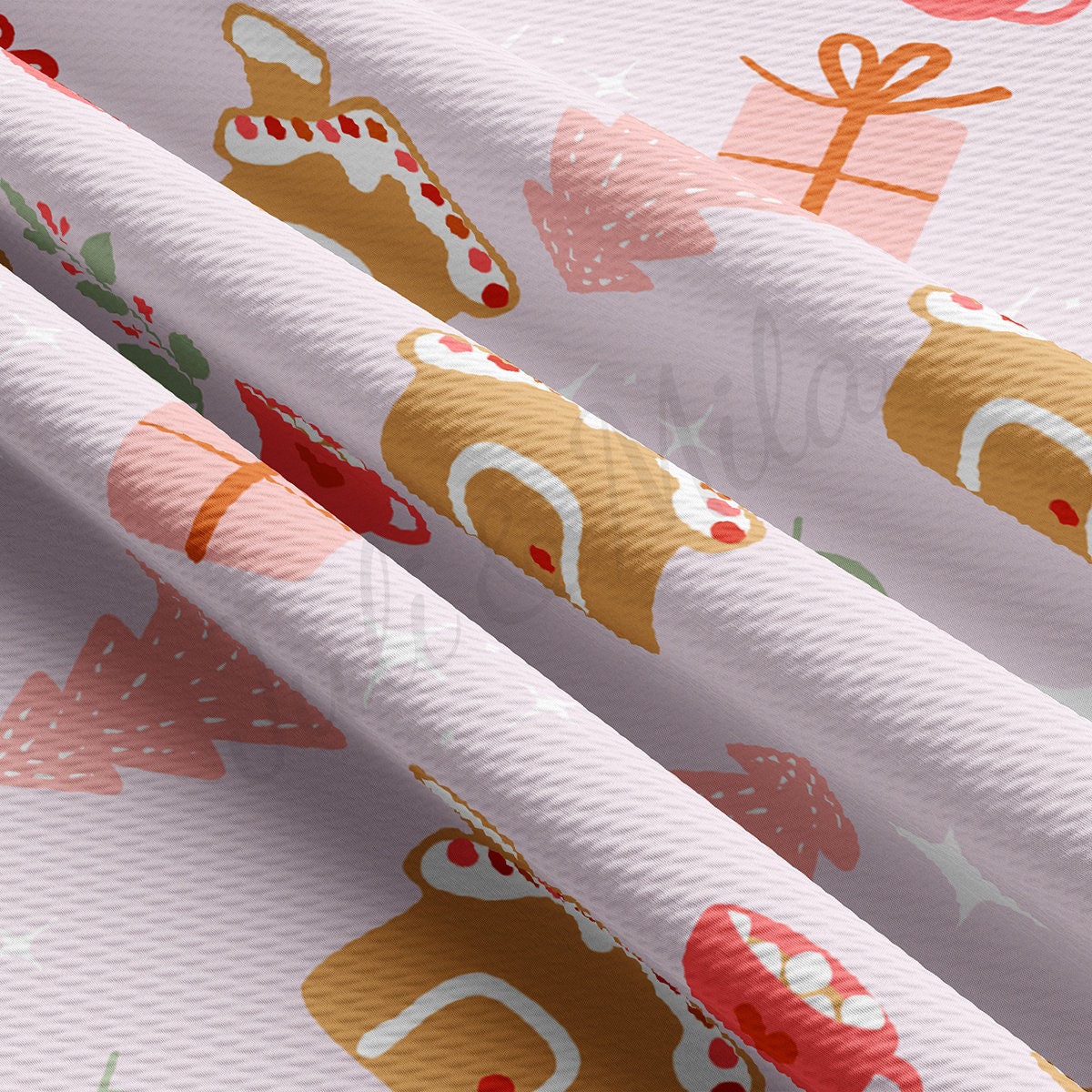 Christmas Bullet Textured Fabric AA1795