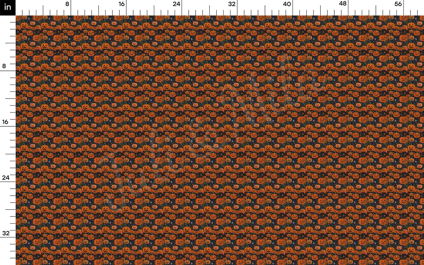 Autumn Fall Halloween Bullet Textured Fabric AA1815