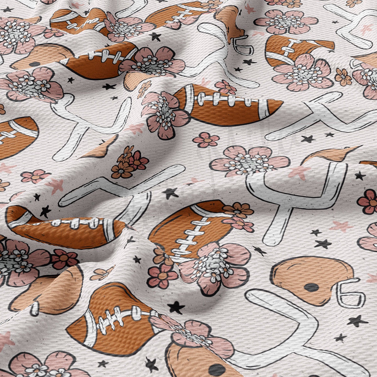 Football Bullet Textured Fabric AA1823
