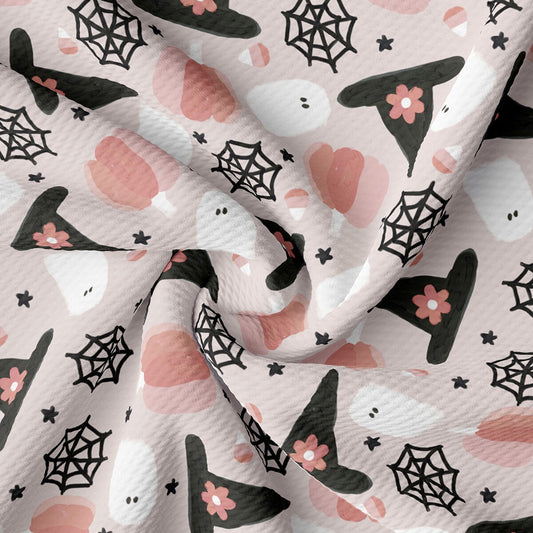 Autumn Fall Halloween Bullet Textured Fabric AA1828
