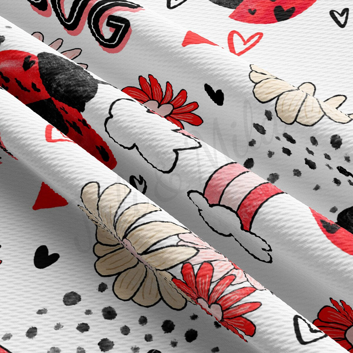 Love Bug Bullet Fabric AA1833