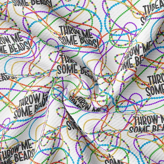 Mardi Gras Bullet Textured Fabric AA1847