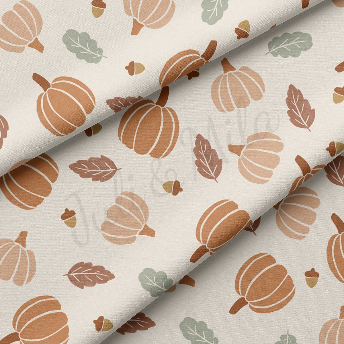 Double Brushed Polyester Fabric DBP1839 Halloween Autumn Fall