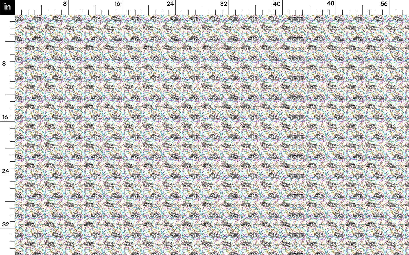 Mardi Gras Double Brushed Polyester Fabric DBP1847