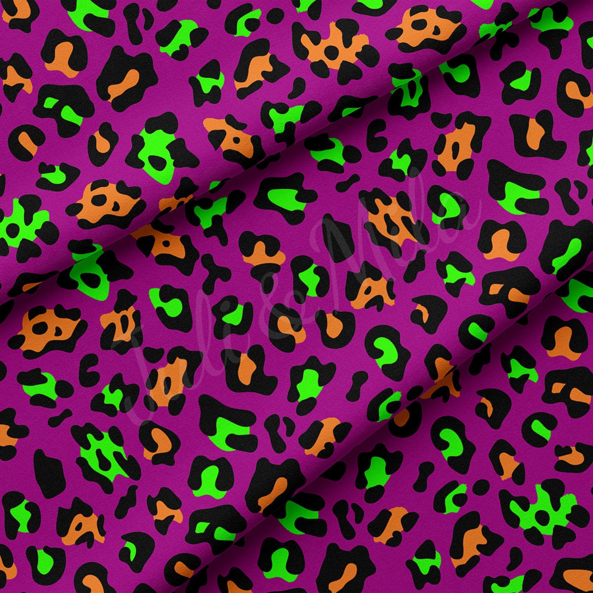 Mardi Gras Double Brushed Polyester Fabric DBP1848