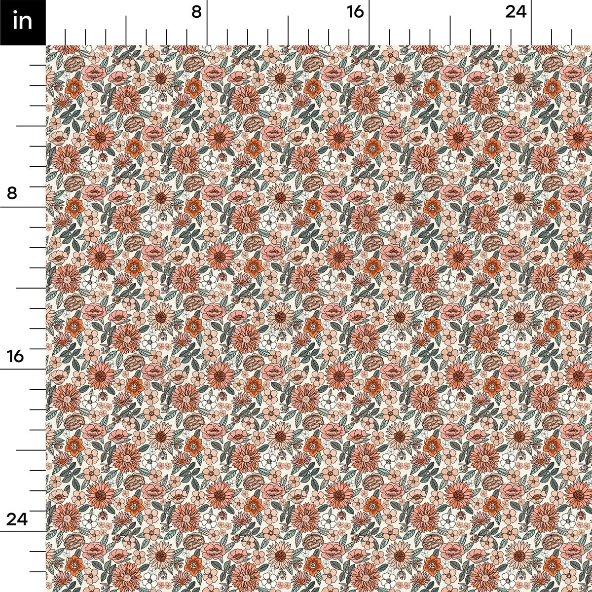 100% Cotton Fabric CTNFloral56