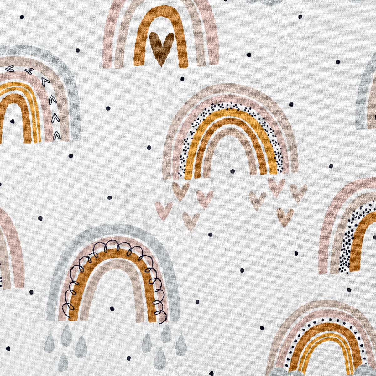 100% Cotton Fabric rainbows CTNRainbow6