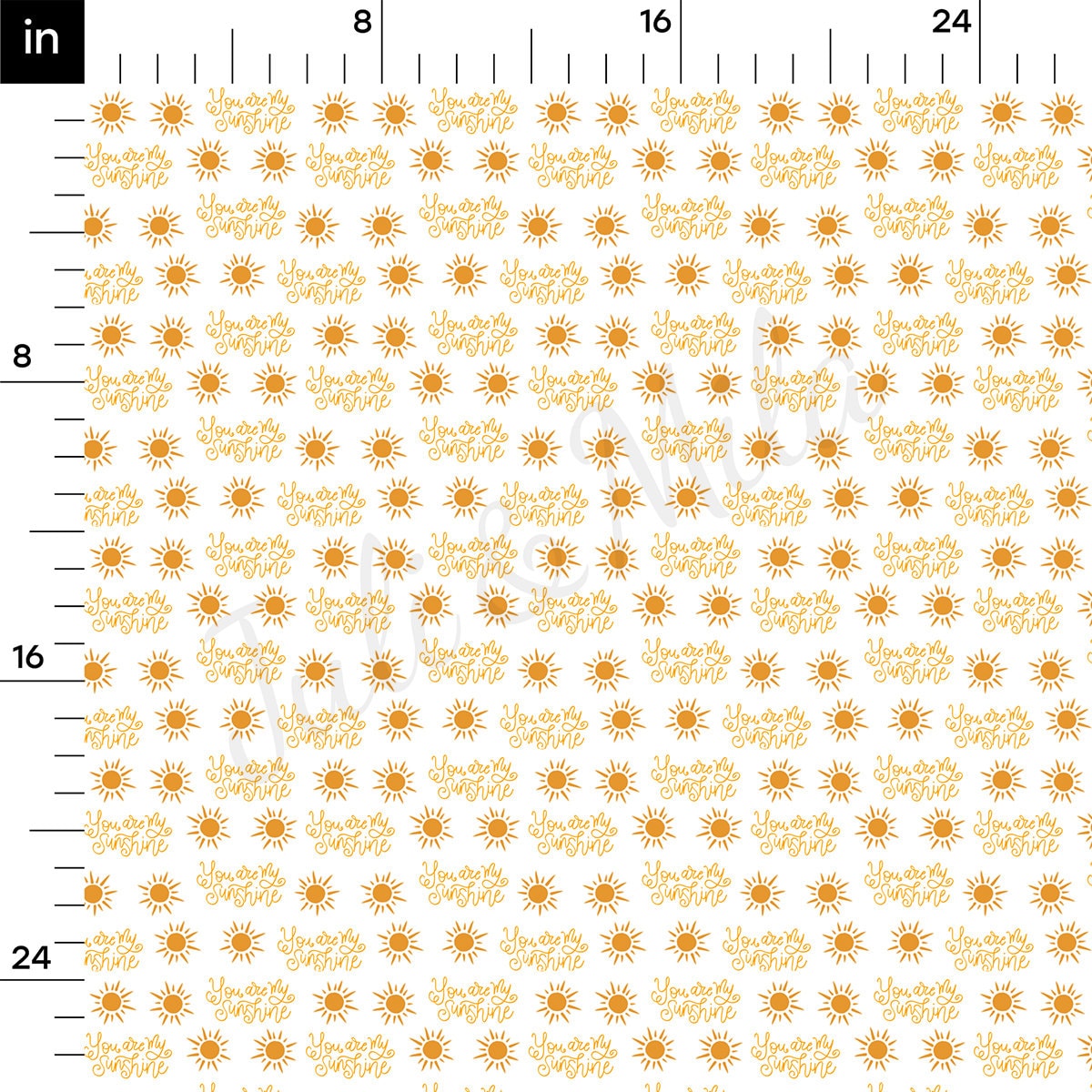 100% Cotton Fabric Sunshine CTN271