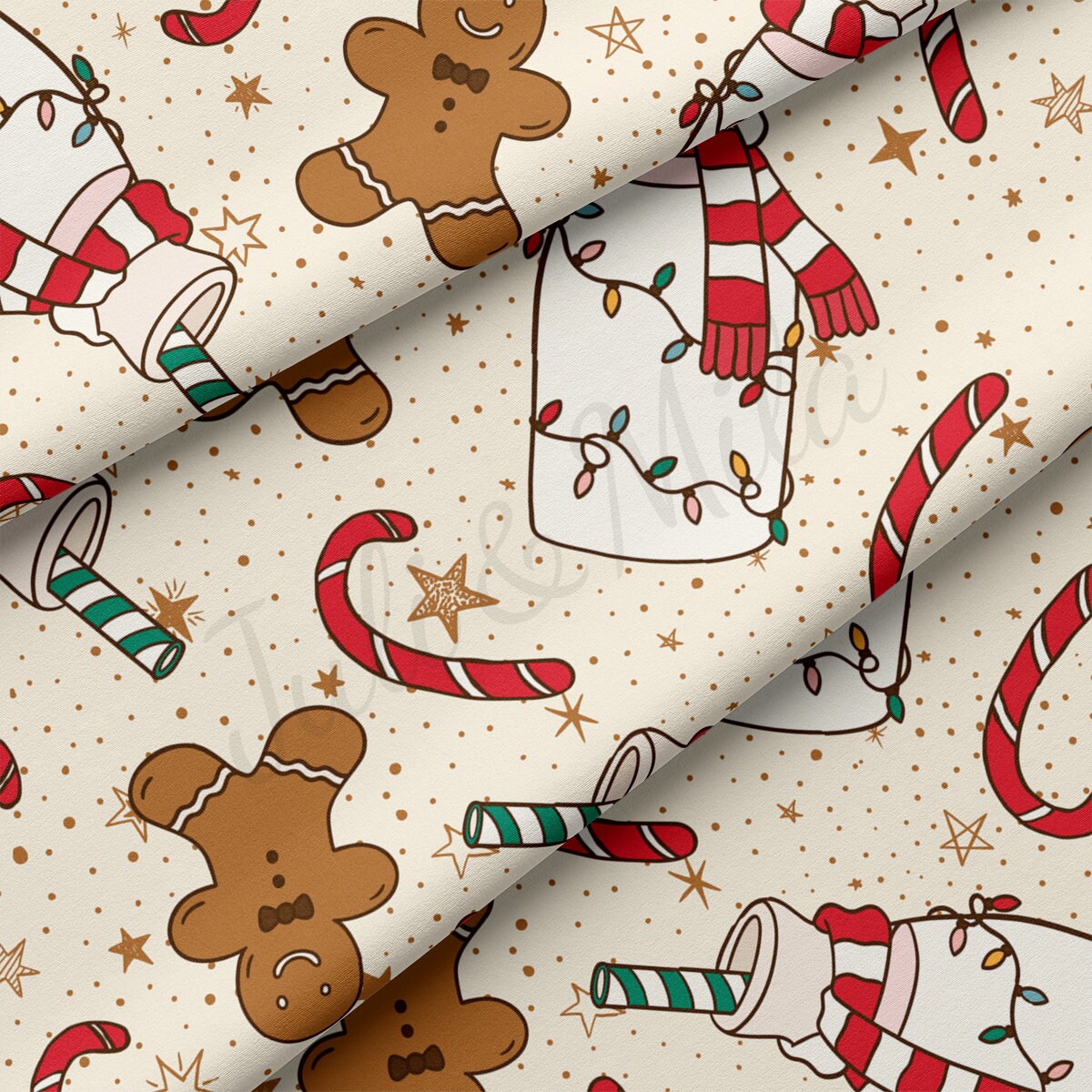 DBP Fabric Double Brushed Polyester Fabric DBP1881 christmas