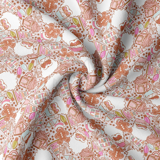 DBP Fabric Double Brushed Polyester Fabric DBP1887 christmas