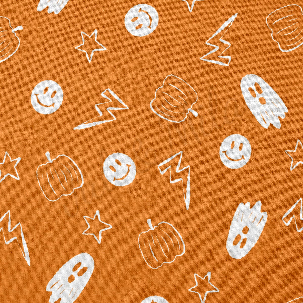 100% Cotton Fabric By the Yard Printed in USA Cotton Sateen - Cotton Halloween СTN1877