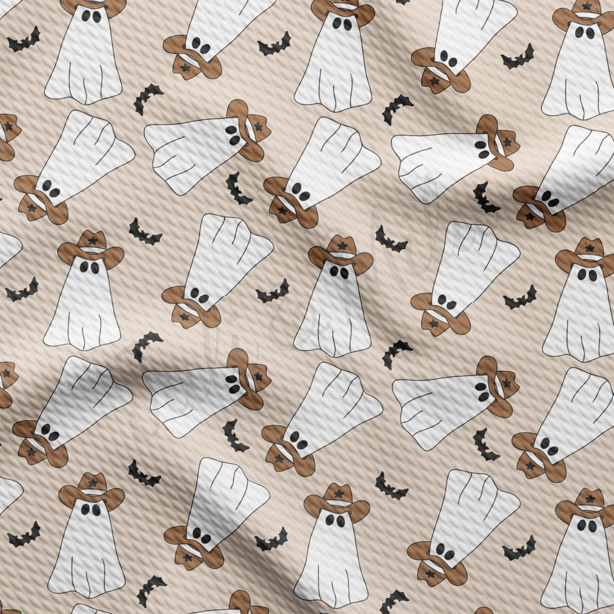 Fall Halloween l Bullet Textured Fabric AA1909 ghosts