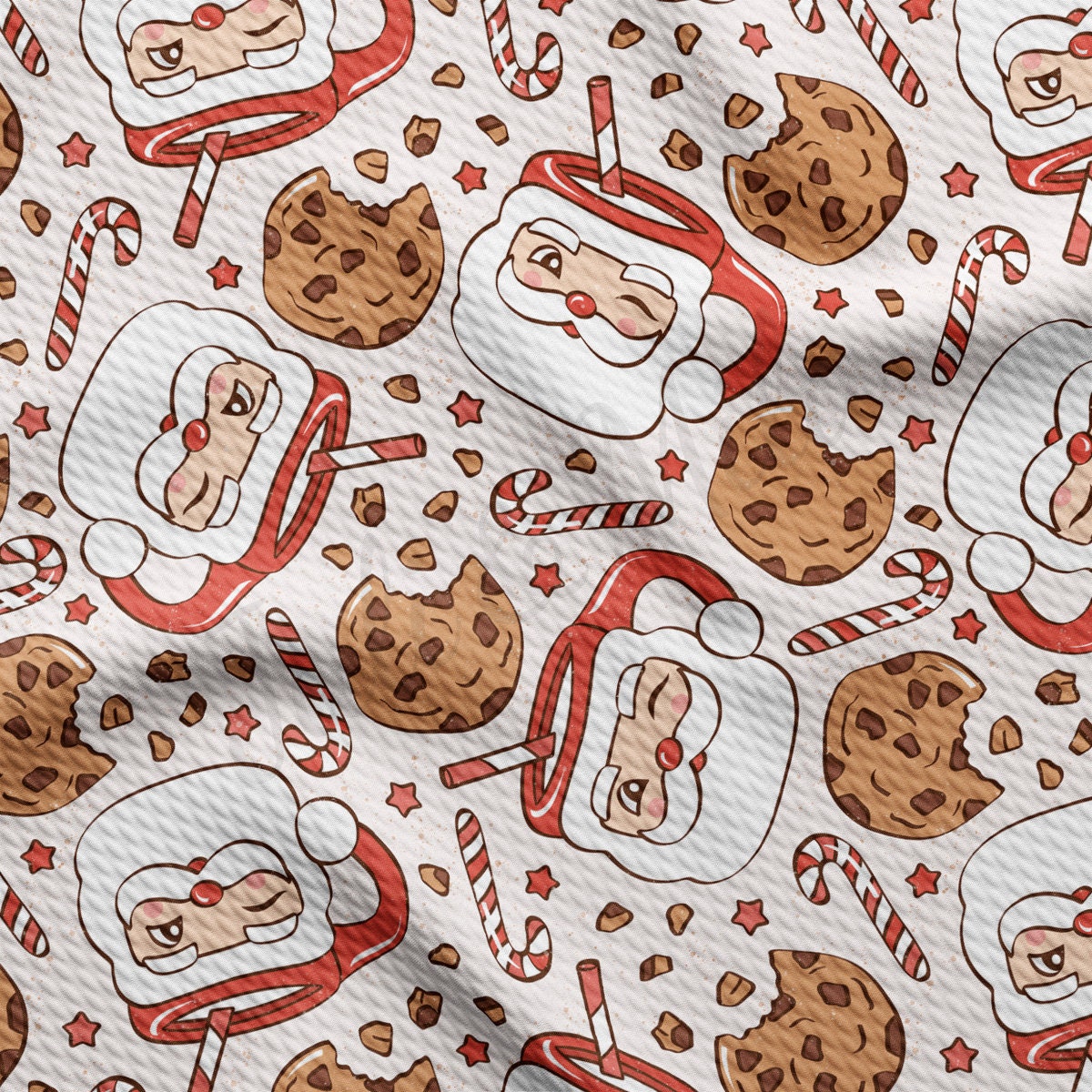 Christmas Liverpool Bullet Textured Fabric AA1957