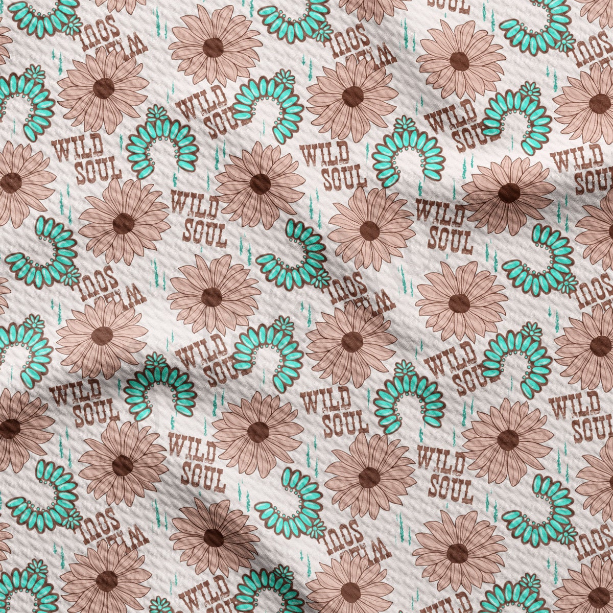 Western Boho Bullet Textured Fabric AA1971