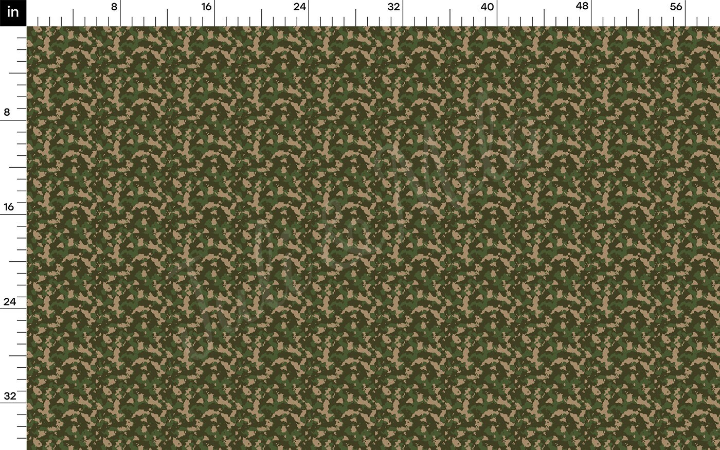 100% Cotton Fabric By the Yard Printed in USA Cotton Sateen - Cotton militari