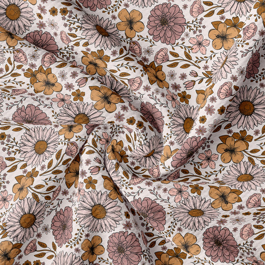 Bullet Textured Fabric floral AA1864
