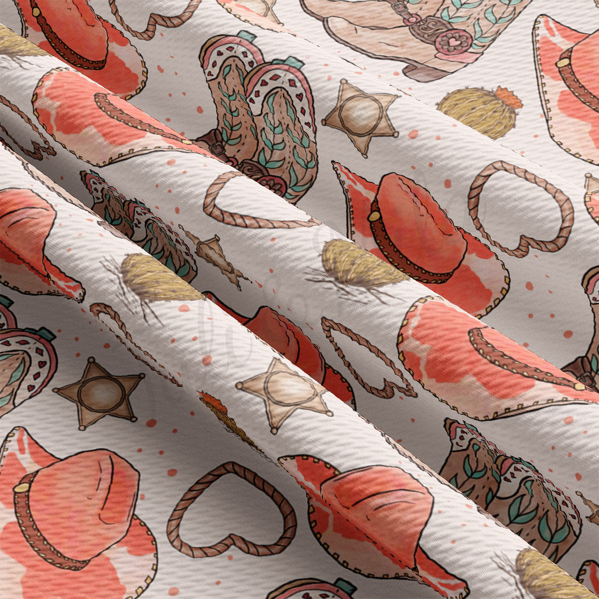 Valentines Day Bullet Textured Fabric AA1911 cowboy