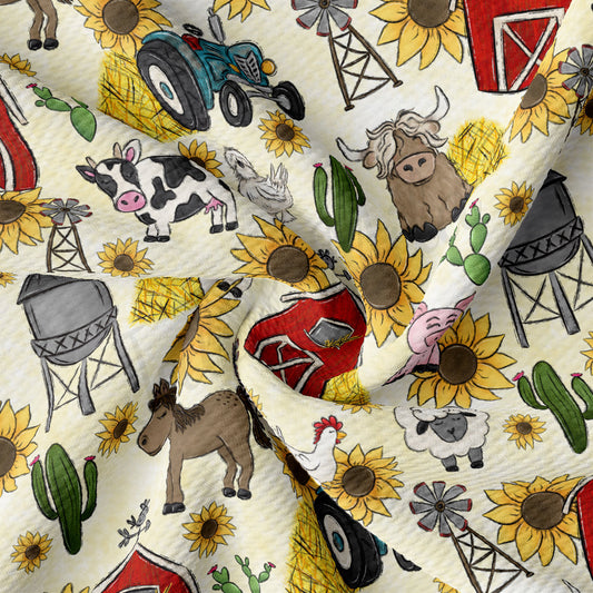 Farm Bullet Textured Fabric AA1939