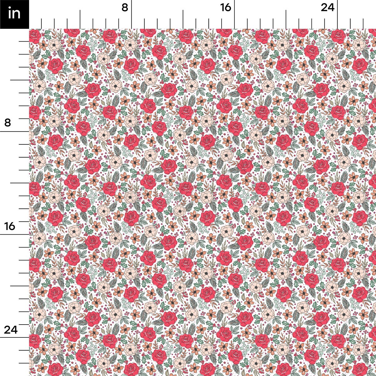 Christmas Bullet Textured Fabric AA1905