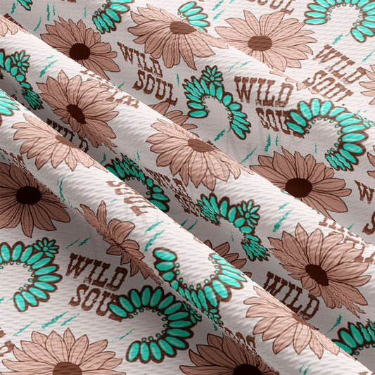 Western Boho Bullet Textured Fabric AA1971