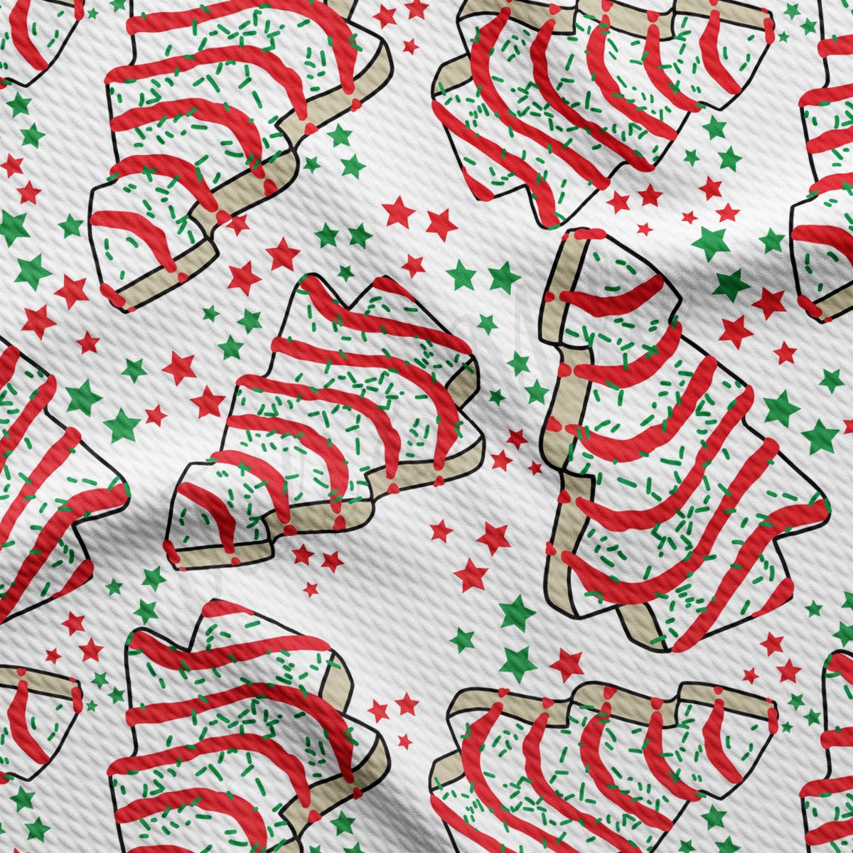 Christmas Textured Fabric AA1976