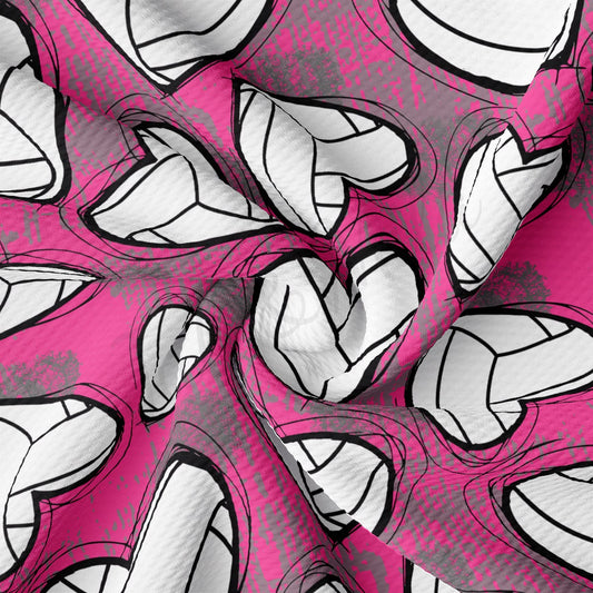 Volleyball Bullet Textured Fabric AA1992
