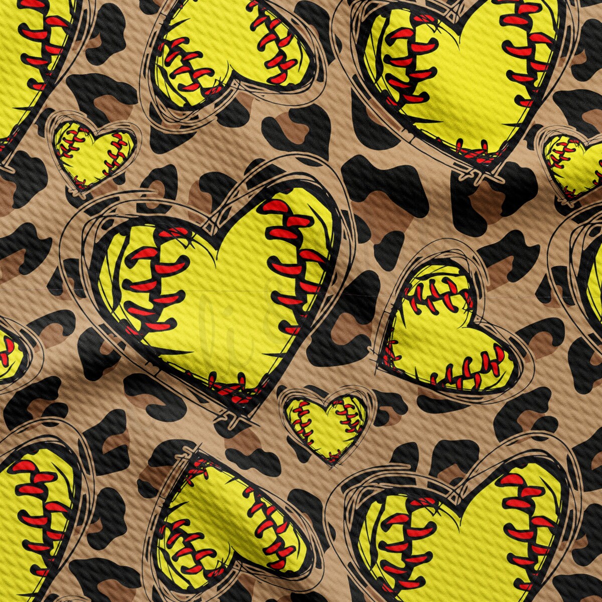 Softball Bullet Textured Fabric AA1993