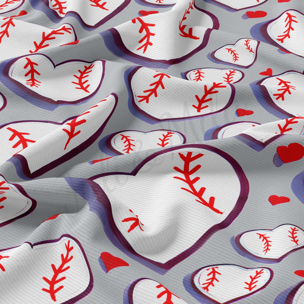 Baseball Rib Knit Fabric RBK1972