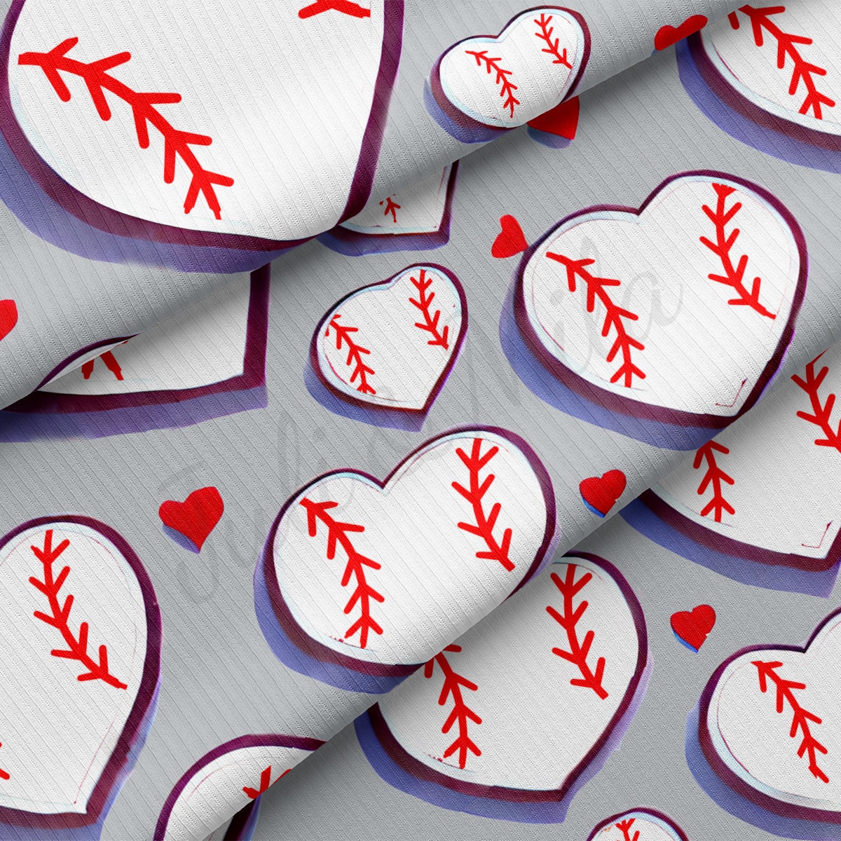 Baseball Rib Knit Fabric RBK1972