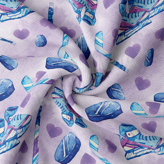 Hockey Rib Knit Fabric RBK1983