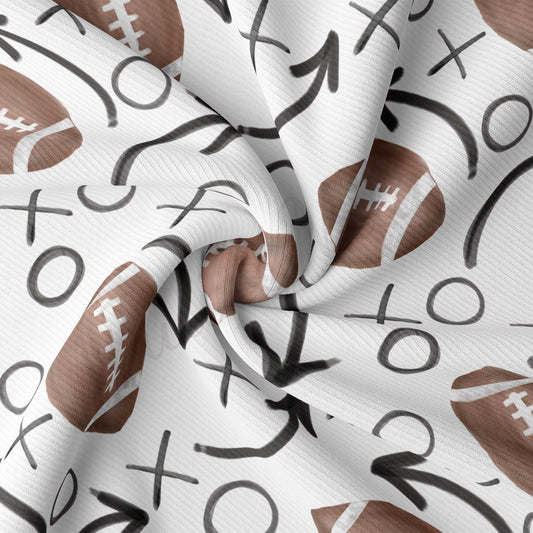 Football Rib Knit Fabric RBK1998