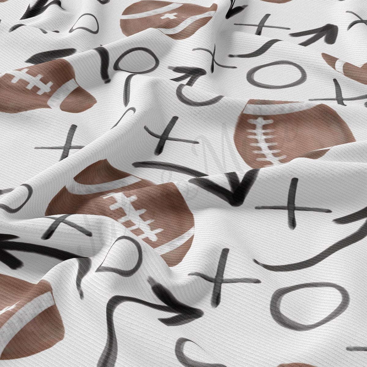 Football Rib Knit Fabric RBK1998