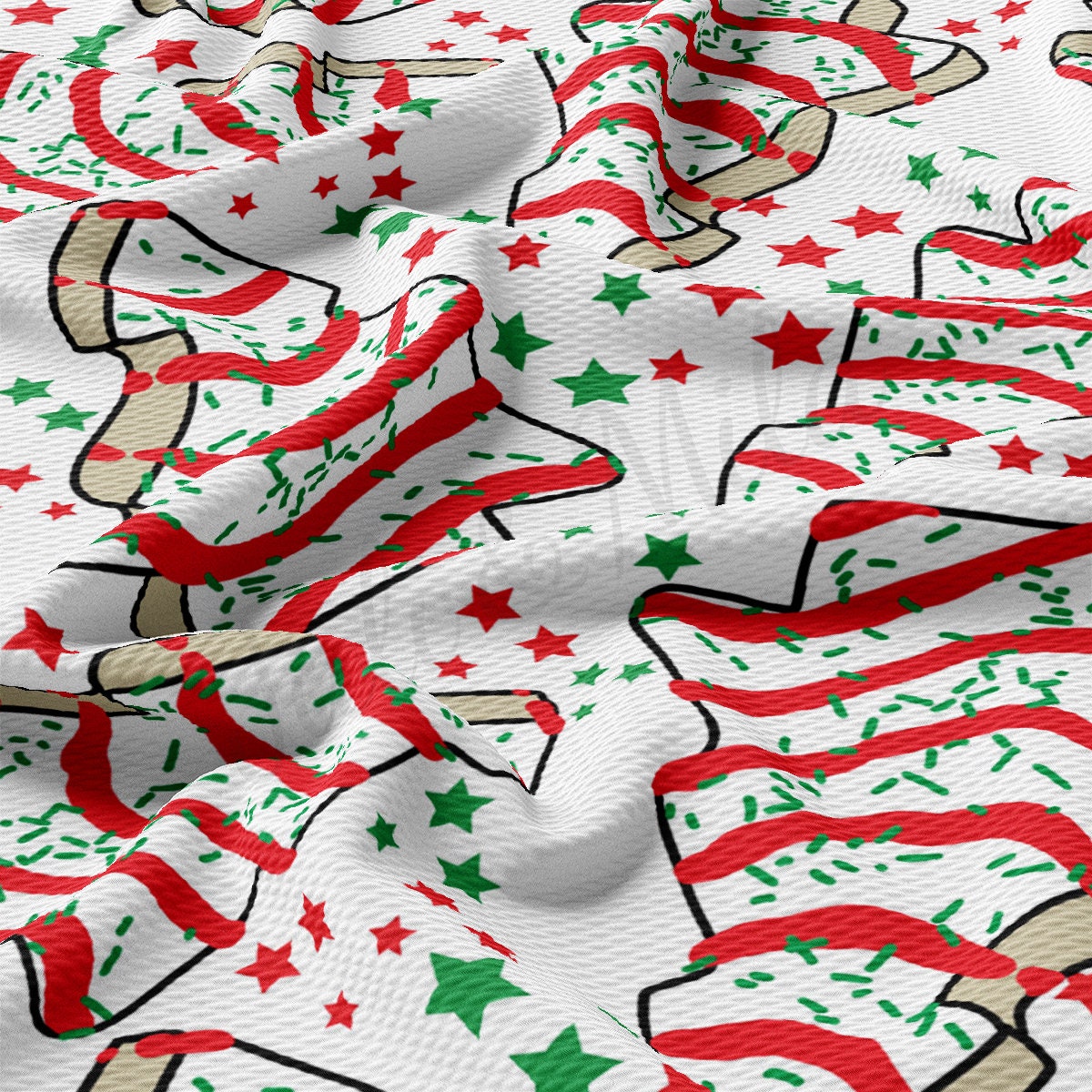 Christmas Textured Fabric AA1976