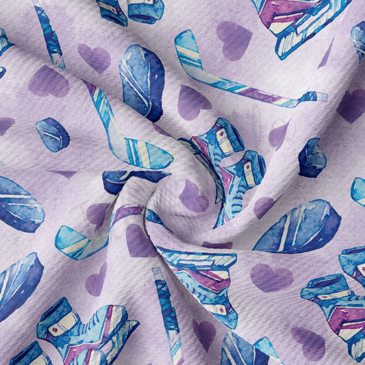 Hockey Bullet Textured Fabric AA1983